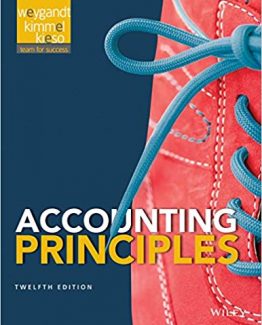 Accounting Principles 12th Edition by Jerry J. Weygandt