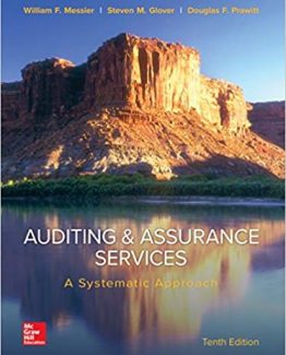 Auditing & Assurance Services A Systematic Approach 10th Edition
