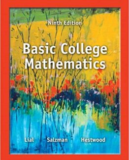 Basic College Mathematics 9th Edition