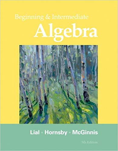 Beginning and Intermediate Algebra 5th Edition