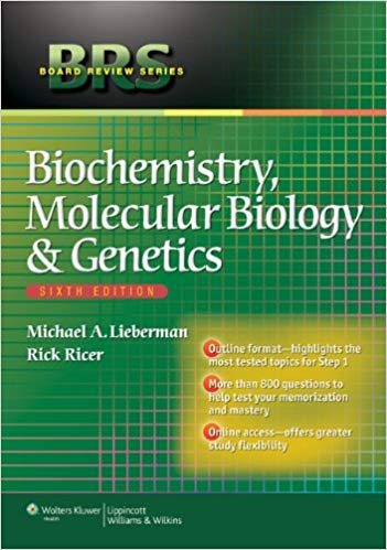 BRS Biochemistry, Molecular Biology, and Genetics 6th Edition