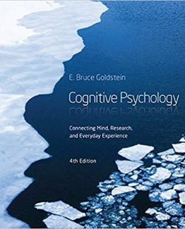 Cognitive Psychology 4th Edition