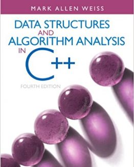Data Structures & Algorithm Analysis in C++ 4th Edition