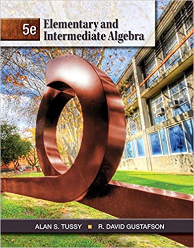 Elementary and Intermediate Algebra 5th Edition