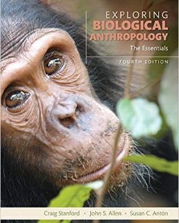 Exploring Biological Anthropology 4th Edition