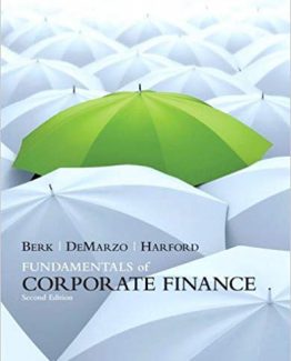 Fundamentals of Corporate Finance 2nd Edition