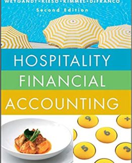 Hospitality Financial Accounting 2nd Edition