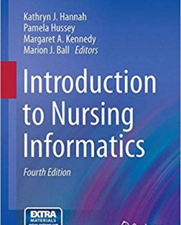 Introduction to Nursing Informatics 4th Edition