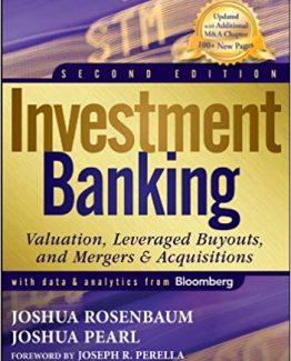 Investment Banking 2nd Edition