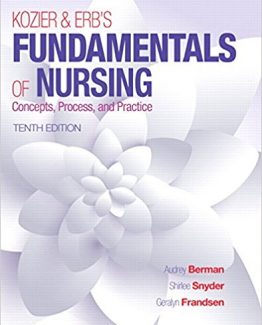 Kozier & Erb's Fundamentals of Nursing 10th Edition