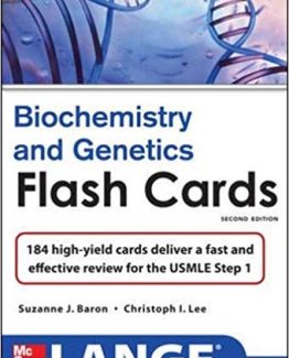 Lange Biochemistry and Genetics Flash Cards 2nd Edition