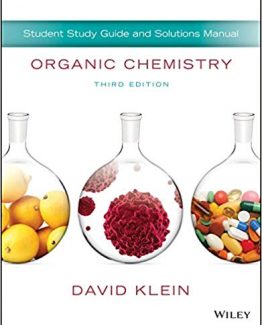 Organic Chemistry Student Solution Manual 3rd Edition
