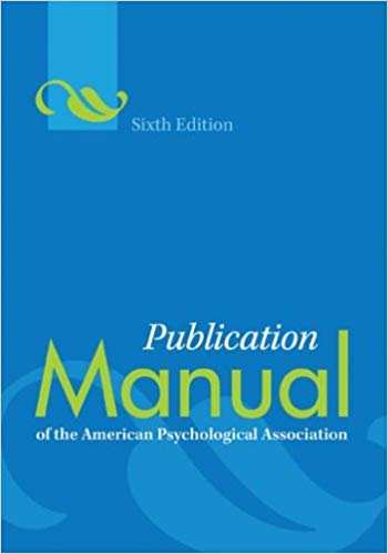 Publication Manual 6th Edition