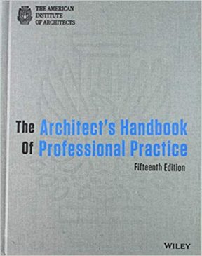 handbook 15th practice professional edition isbn architect