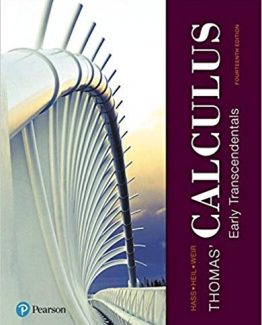Thomas' Calculus 14th Edition