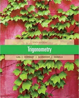 Trigonometry 10th Edition