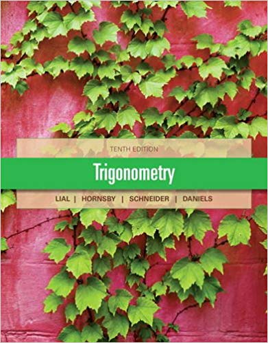 Trigonometry 10th Edition