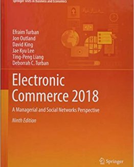 Electronic Commerce 2018 by Efraim Turban