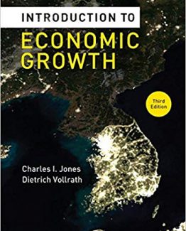 Introduction to Economic Growth 3rd Edition