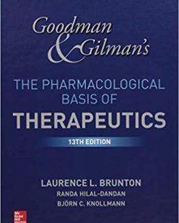 The Pharmacological Basis of Therapeutics 13th Edition