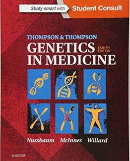Thompson & Thompson Genetics in Medicine 8th Edition