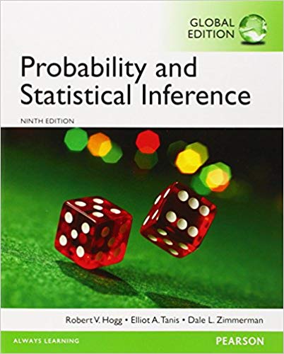 Probability and Statistical Inference 9th Global Edition