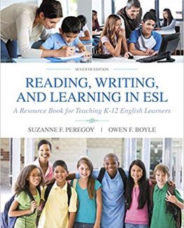 Reading, Writing and Learning in ESL 7th Edition