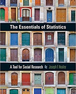 The Essentials of Statistics A Tool for Social Research 4th Edition