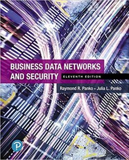 Business Data Networks and Security 11th Edition