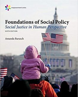 Foundations of Social Policy 6th Edition
