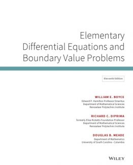 Elementary Differential Equations and Boundary Value Problems 11th Edition