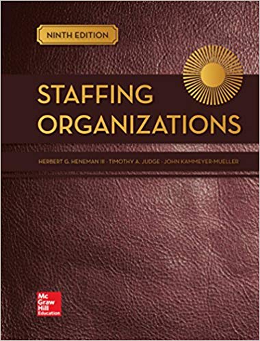 Staffing Organizations 9th Edition