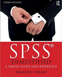 SPSS Demystified 3rd Edition