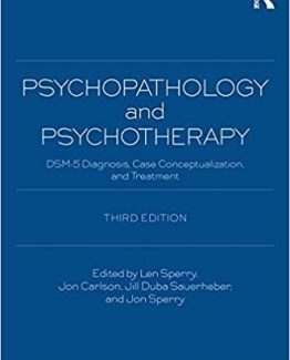 Psychopathology and Psychotherapy 3rd Edition