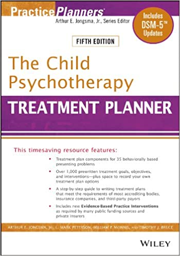 The Child Psychotherapy Treatment Planner 5th Edition