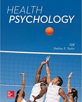 Health Psychology 10th Edition by Shelley Taylor
