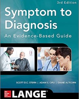 Symptom to Diagnosis An Evidence Based Guide 3rd Edition