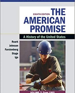 The American Promise Value Edition Volume 2 Eighth Edition