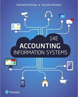 Accounting Information Systems 14th Edition