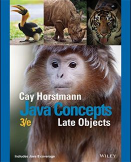 Java Concepts Late Objects 3rd Edition