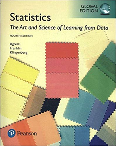 Statistics The Art and Science of Learning from Data 4th GLOBAL Edition