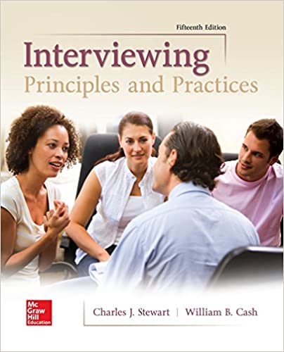 Interviewing Principles and Practices 15th Edition