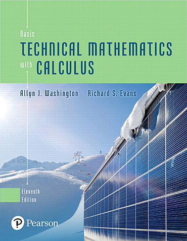 Basic Technical Mathematics with Calculus 11th Edition