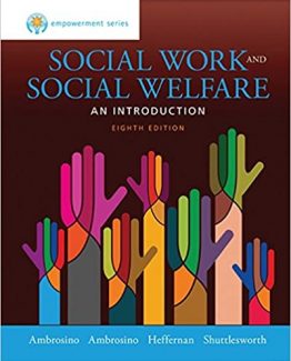 Empowerment Series Social Work and Social Welfare 8th Edition