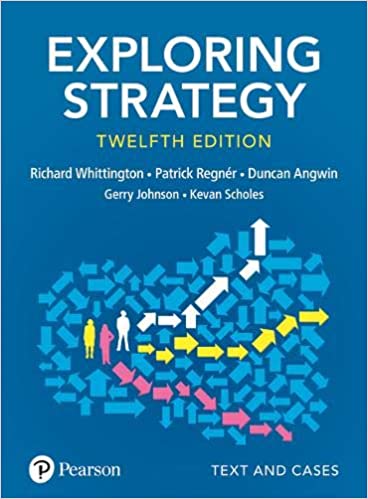 Exploring Strategy Text and Cases 12th Edition by Gerry Johnson