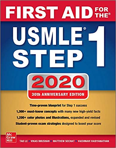 First Aid For the USMLE Step 1 2020 Thirtieth Edition