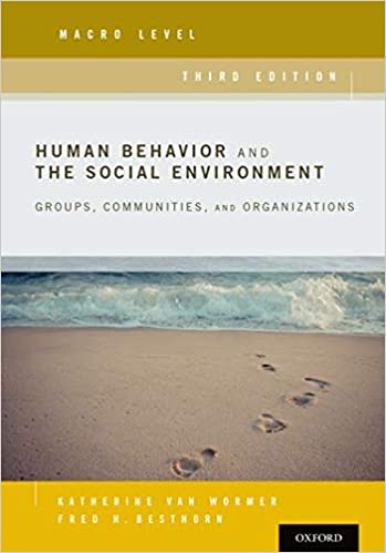 Human Behavior and the Social Environment Macro Level 3rd Edition