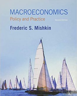Macroeconomics Policy and Practice 2nd Edition by Frederic S. Mishkin