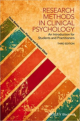 Research Methods in Clinical Psychology 3rd Edition