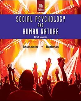 Social Psychology and Human Nature Brief 4th Edition